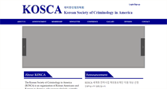 Desktop Screenshot of kosca.org